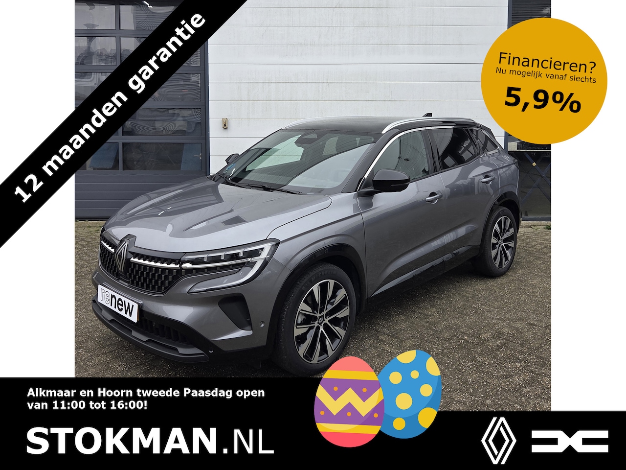 Renault Austral - 1.2 E-Tech full hybrid 200 PK techno | Panoramisch glasdak met jaloezie | 360 camera | Gro - AutoWereld.nl