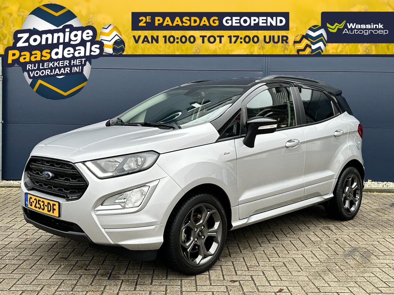 Ford EcoSport - 1.0 EcoBoost 125pk ST-Line | Trekhaak | All Season banden | Alcantara leder | Navigatie - AutoWereld.nl