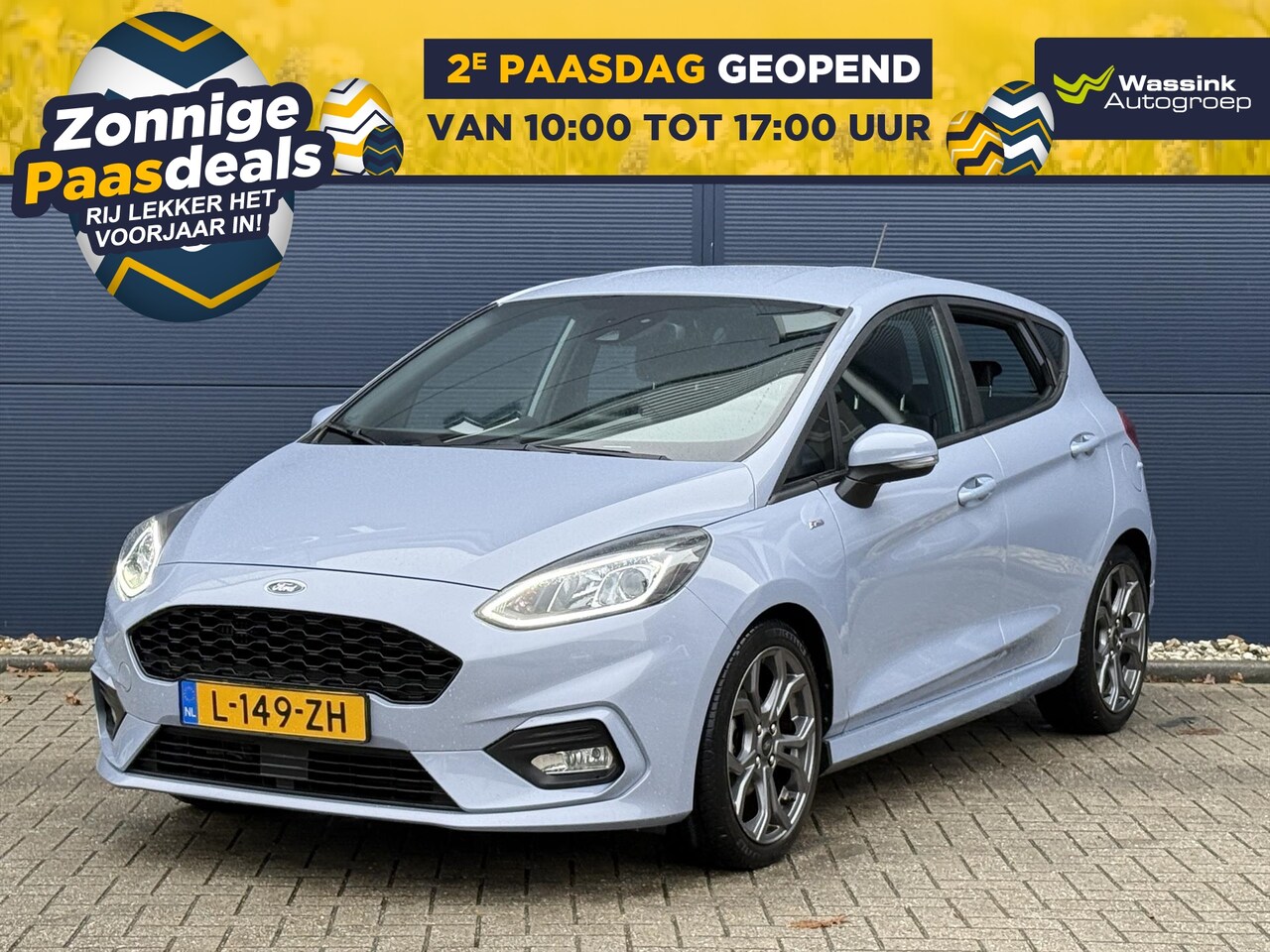 Ford Fiesta - 1.0 EcoBoost 125pk HYBRID ST-Line | Xenon | 17 inch | Parkeerhulp | Climate control | Stuu - AutoWereld.nl
