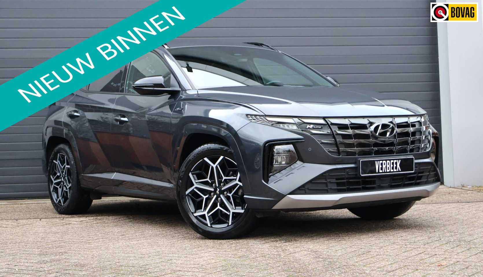 Hyundai Tucson - 1.6 T-GDI HEV N Line Sky Camera/Adapt.cruise/PDC/Trekhaak - AutoWereld.nl