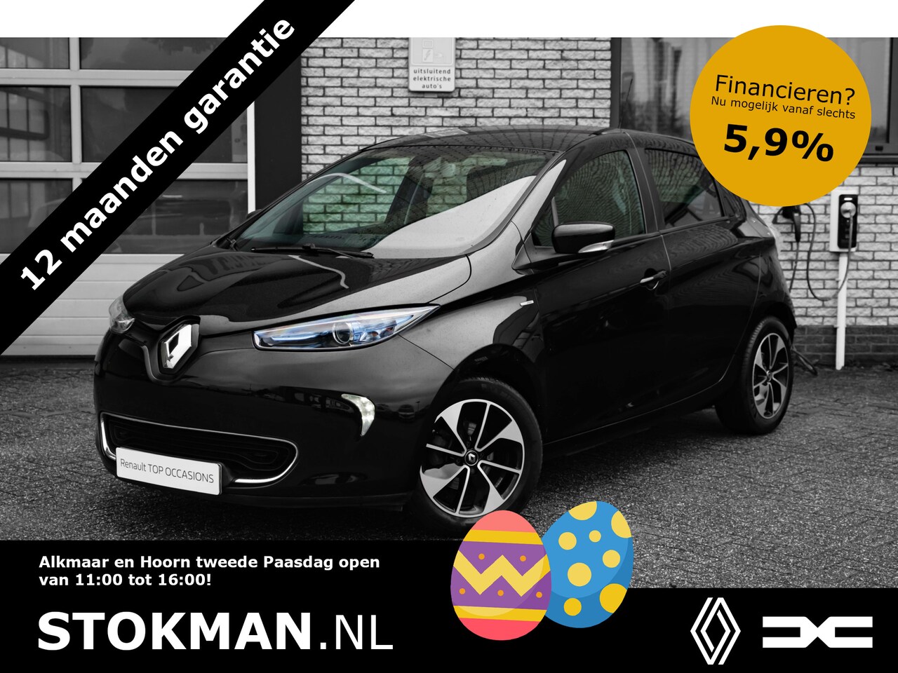 Renault Zoe - R110 Iconic 41 kWh | Bose audio | navigatie | achteruitrijcamera | BATTERIJKOOP - AutoWereld.nl