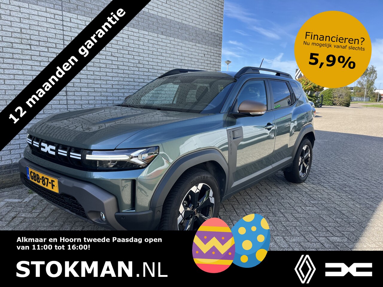 Dacia Duster - 1.2 TCe 130 mild hybrid 4x4 Extreme | 4x4 | navigatie | camera - AutoWereld.nl