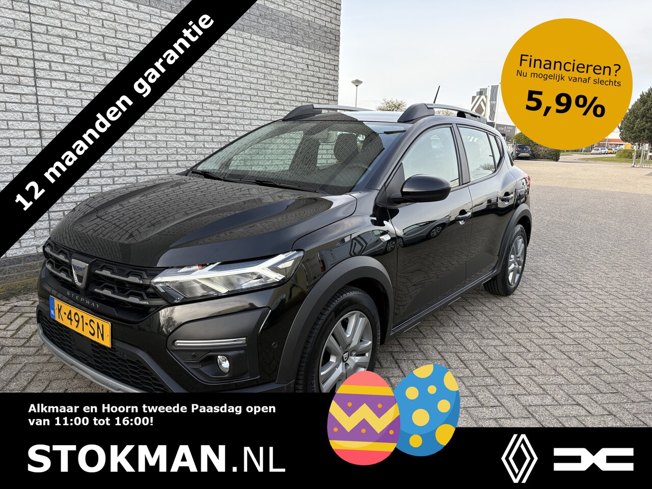 Dacia Sandero - 1.0 TCe 90 Comfort | climate control | trekhaak - AutoWereld.nl
