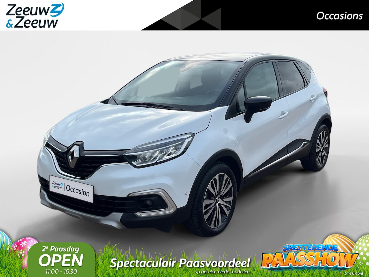 Renault Captur - 1.3 TCe Intens *Automaat*Navi+Camera*Climate Control*Keyless Entry*Parkeersensoren*Zeer ne - AutoWereld.nl