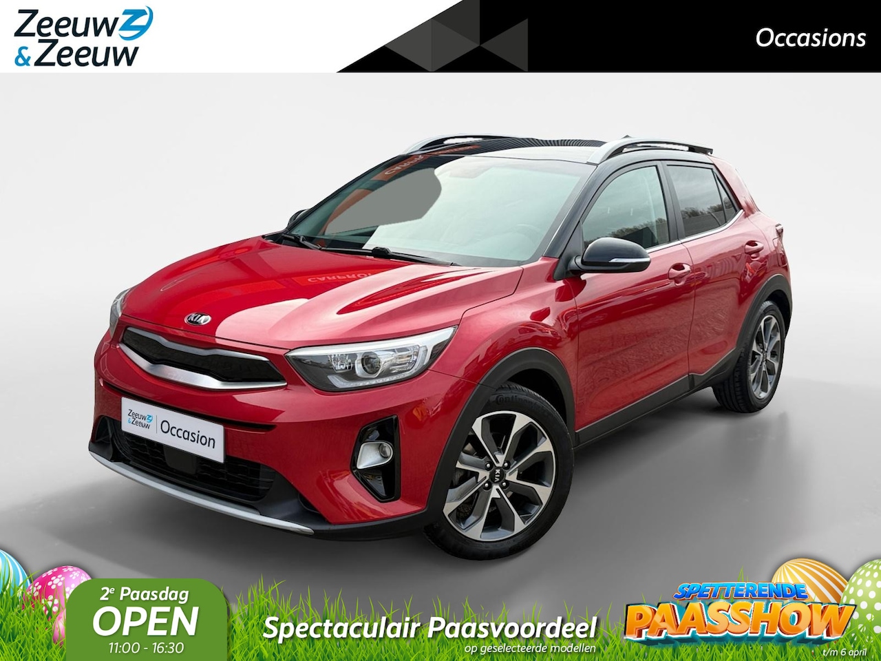 Kia Stonic - 1.0 T-GDi DynamicPlusLine | Dodehoek Detectie | Stoelverwarming | Stuurverwarming | Naviga - AutoWereld.nl