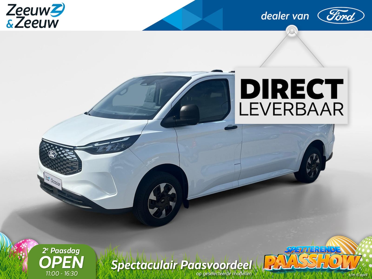 Ford E-Transit Cust. - 320 L2H1 Trend 65 kWh Uit voorraad! | 0,99% rente Financial Lease | Driver Assistance Pack - AutoWereld.nl