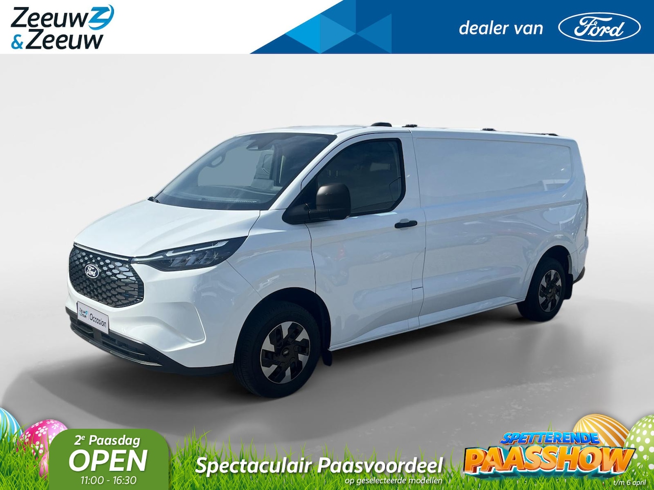Ford Transit Custom - E-Transit 320 L2H1 Trend 65 kWh | Uit voorraad! | 0,99% rente Financial Lease | Driver Ass - AutoWereld.nl