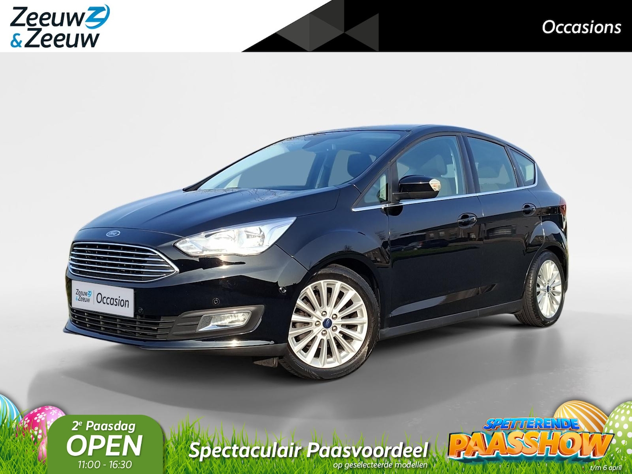 Ford C-Max - 1.0 Titanium | Camera | El. Achterklep | Climate Control | Navigatie | Apple Carplay&Andro - AutoWereld.nl