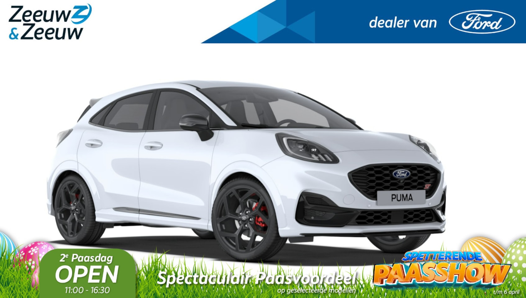 Ford Puma - 1.0 EcoBoost Hybrid ST | €4000,- korting |  0,99% rente Ford Options! | Nieuw te bestellen - AutoWereld.nl