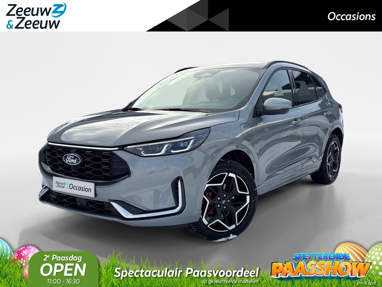 Ford Kuga - 2.5 PHEV ST-Line X | NL auto! | Panoramadak | Trekhaak (2100KG trekgewicht | Adaptieve Cru - AutoWereld.nl