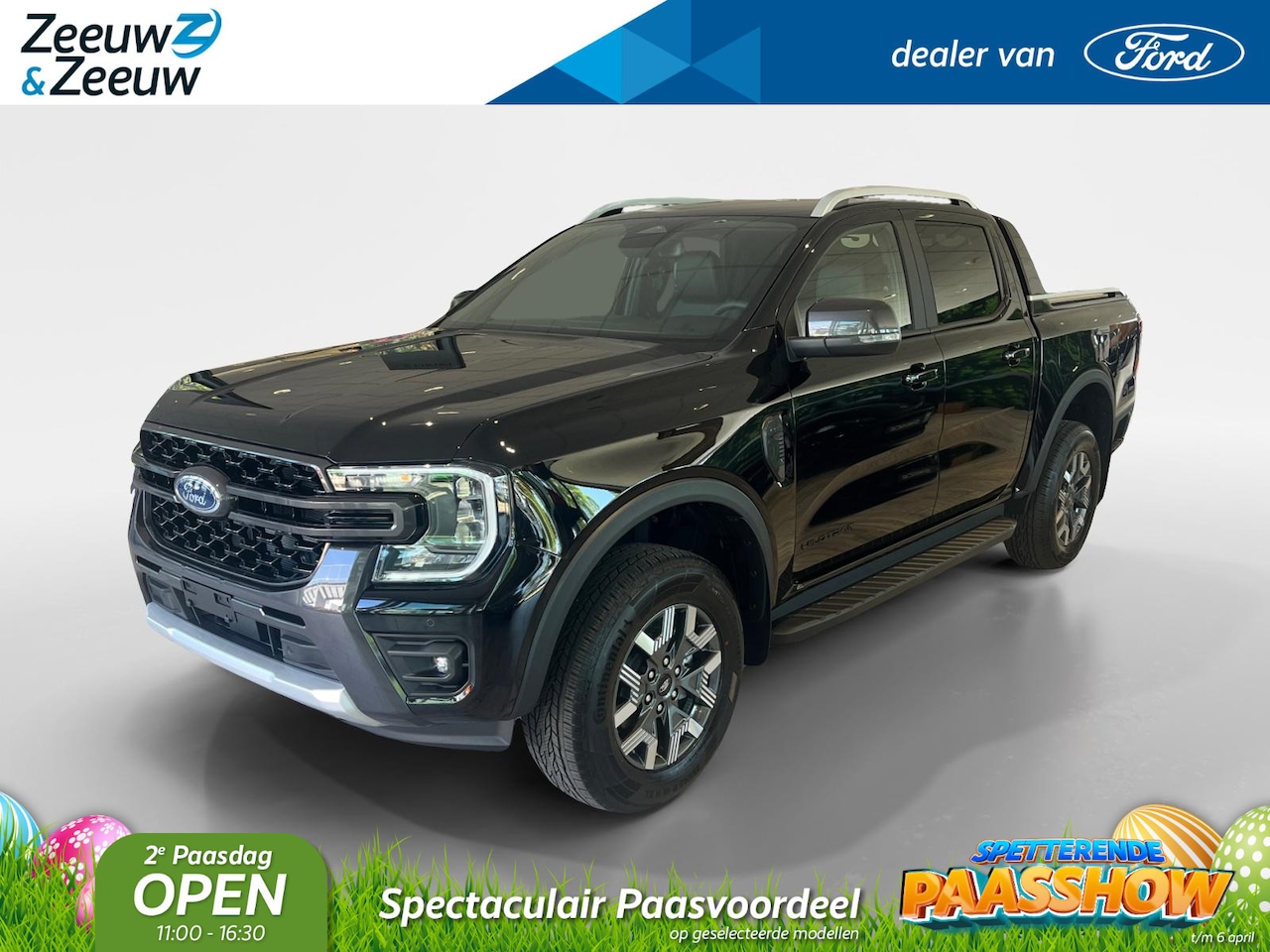Ford Ranger - Wildtrak 2.3 PHEV 279pk 10-traps automaat | GRIJS kenteken | 5 zitplaatsen | Full options - AutoWereld.nl