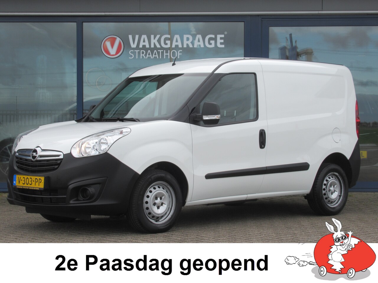 Opel Combo - 1.3 CDTi L1H1 Edition 1.3 CDTi L1H1 Edition, Airco / Betonplex vloer / Radio + CD - AutoWereld.nl