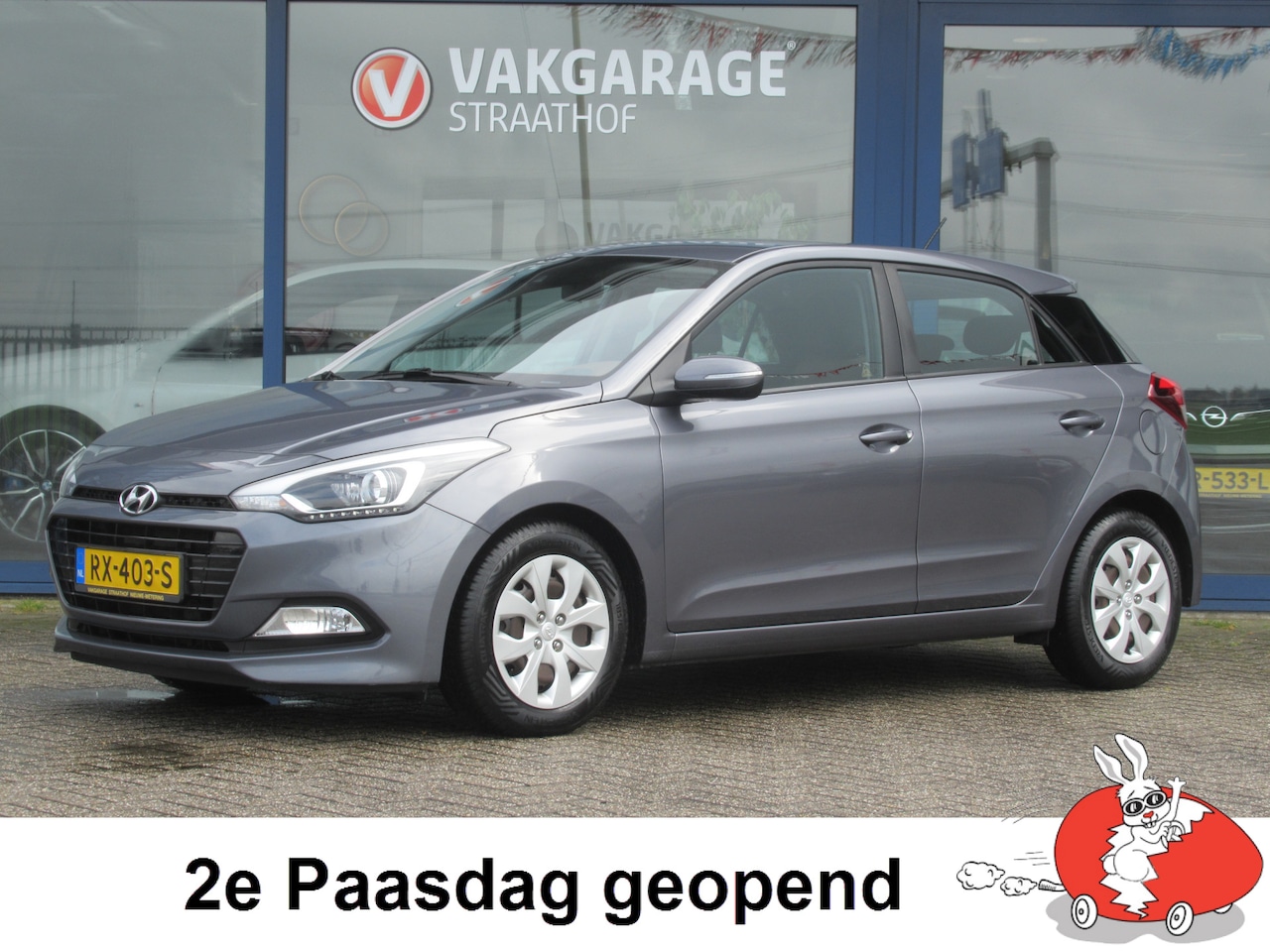 Hyundai i20 - 1.0 T-GDI i-Motion 1.0 T-GDI i-Motion 5-Drs, Airco / Cruise control / Bluetooth / Parkeersensoren achter - AutoWereld.nl