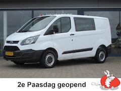Ford Transit Custom - 270 2.0 TDCI L1H1 Ambiente DC, Trekhaak / Leder / 2-Zitsbank / Nieuwe APK