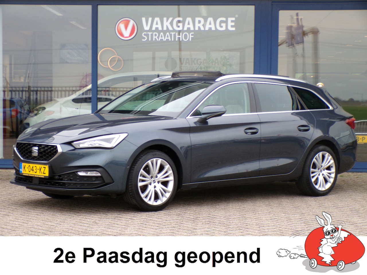SEAT Leon Sportstourer - 1.5 TSI Style Launch Edition 1.5 TSI Style Launch Edition, Full LED / Trekhaak / Elektr. Schuifdak / Camera + Sensoren - AutoWereld.nl
