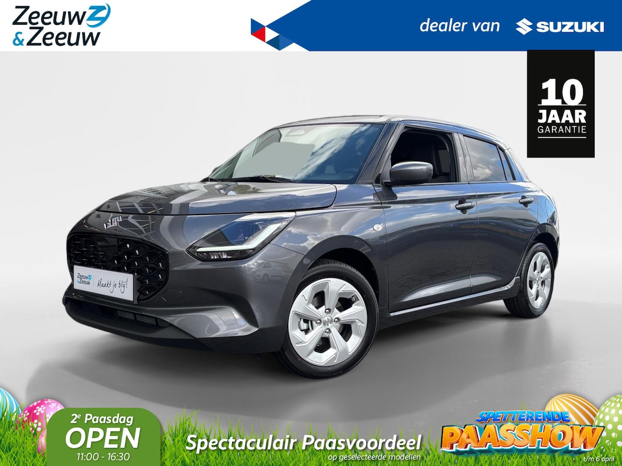 Suzuki Swift - 1.2 Select Smart Hybrid | €1.600.- korting | Direct leverbaar | Stoelverwarming | Navigati - AutoWereld.nl