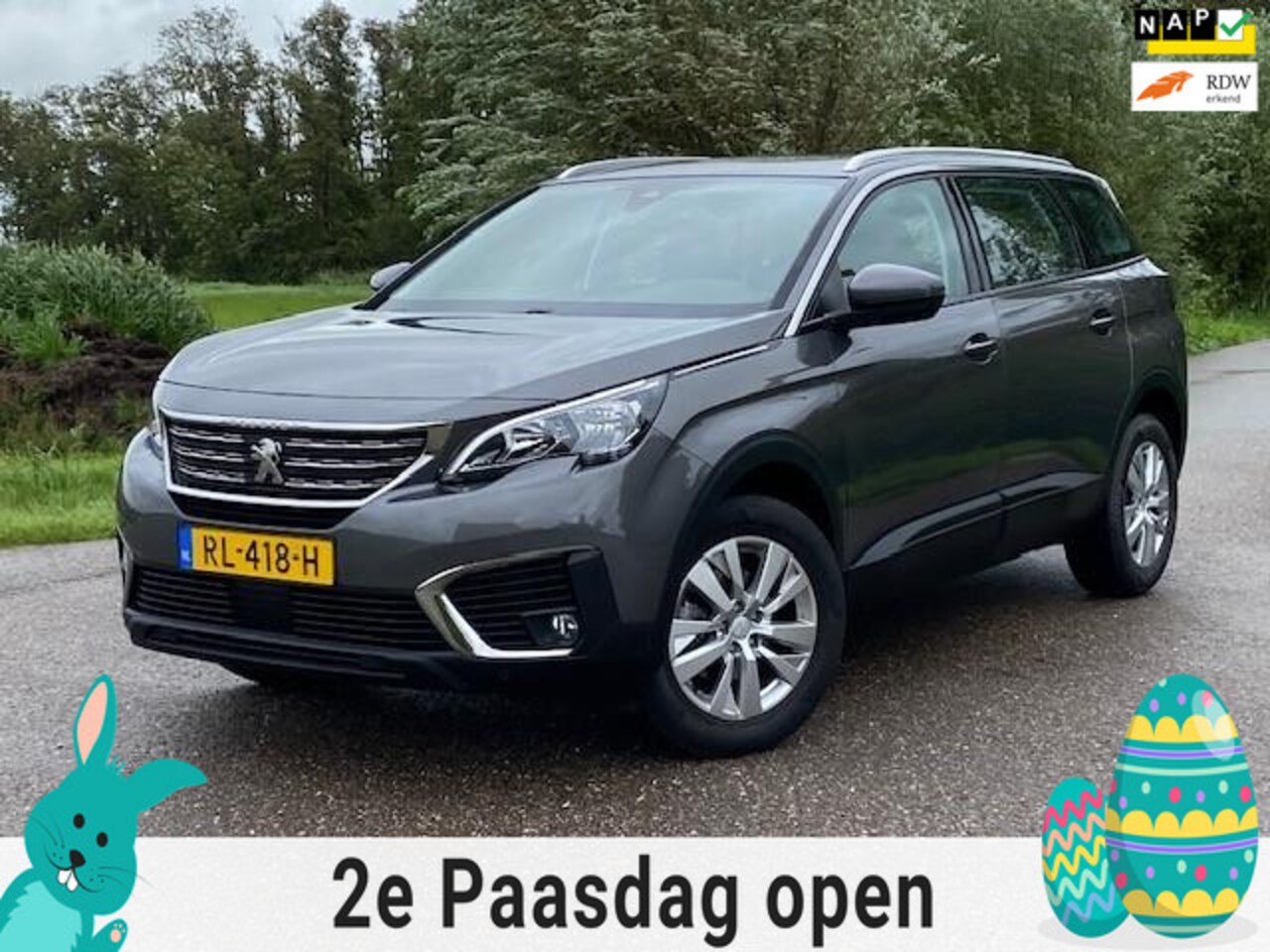 Peugeot 5008 - 1.2 PureTech Blue Lease Executive 7PS Navigatie Airco CAMERA NAP BTW GOED ONDERHOUDEN - AutoWereld.nl