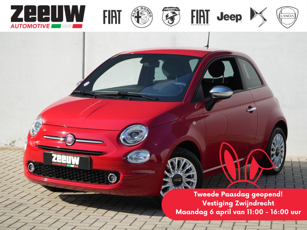 Fiat 500 - 1.0 Hybrid 70 PK | Comfort | Style | Tech | Navi | Carplay | 15" - AutoWereld.nl