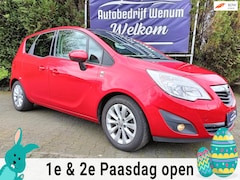 Opel Meriva - 1.4 TurbEdition 140 PK , Panoramadak, Leder, afn.trekhaak, LM velgen, enz