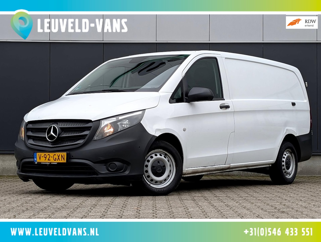 Mercedes-Benz Vito - 116 CDI LANG AUT CRUISE AIRCO M-BUX PDC - AutoWereld.nl