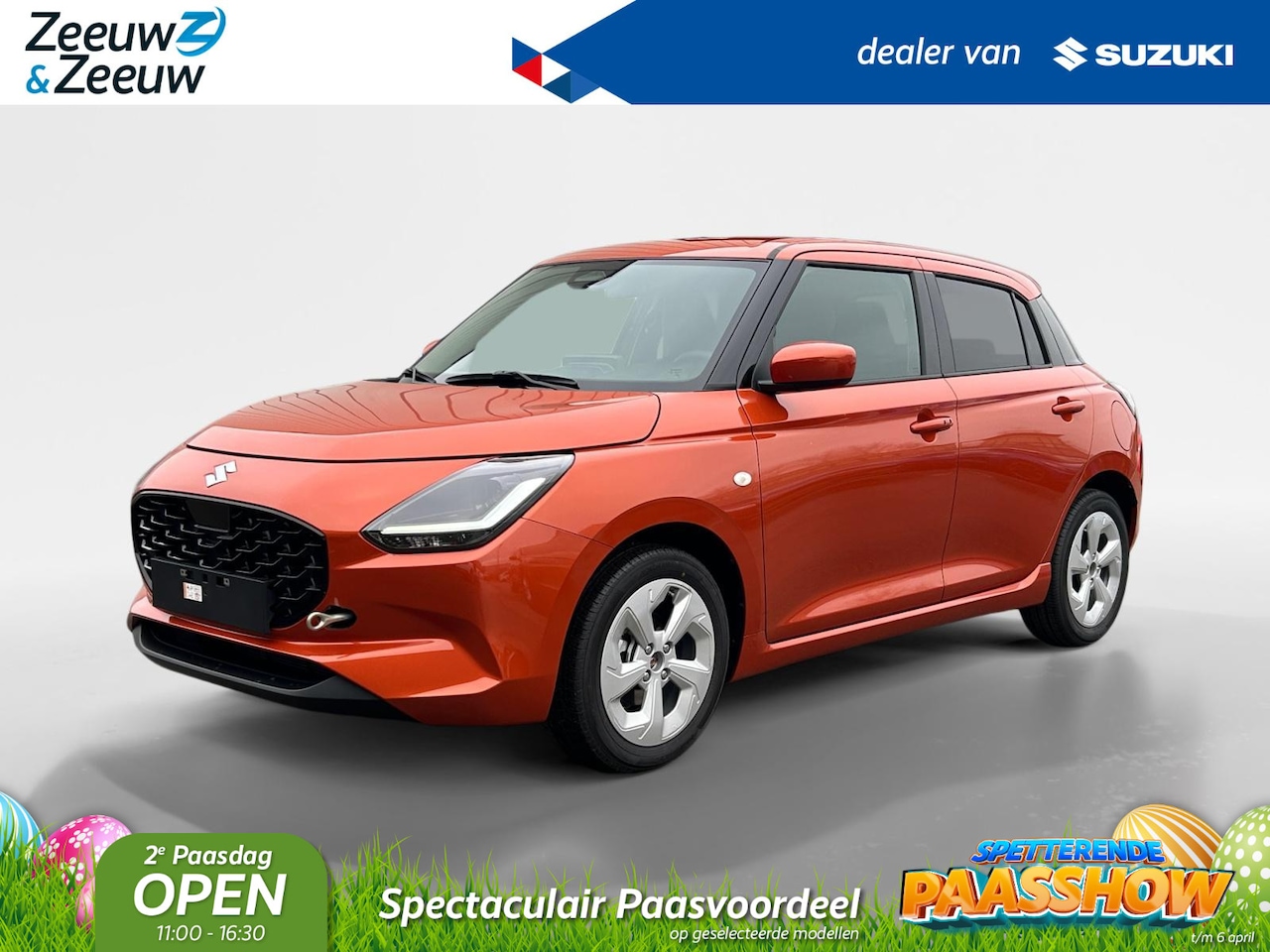 Suzuki Swift - 1.2 Select Smart Hybrid | 1.600 Korting! | 6 speakers | Lederen stuurwiel | Stoelverwarmin - AutoWereld.nl