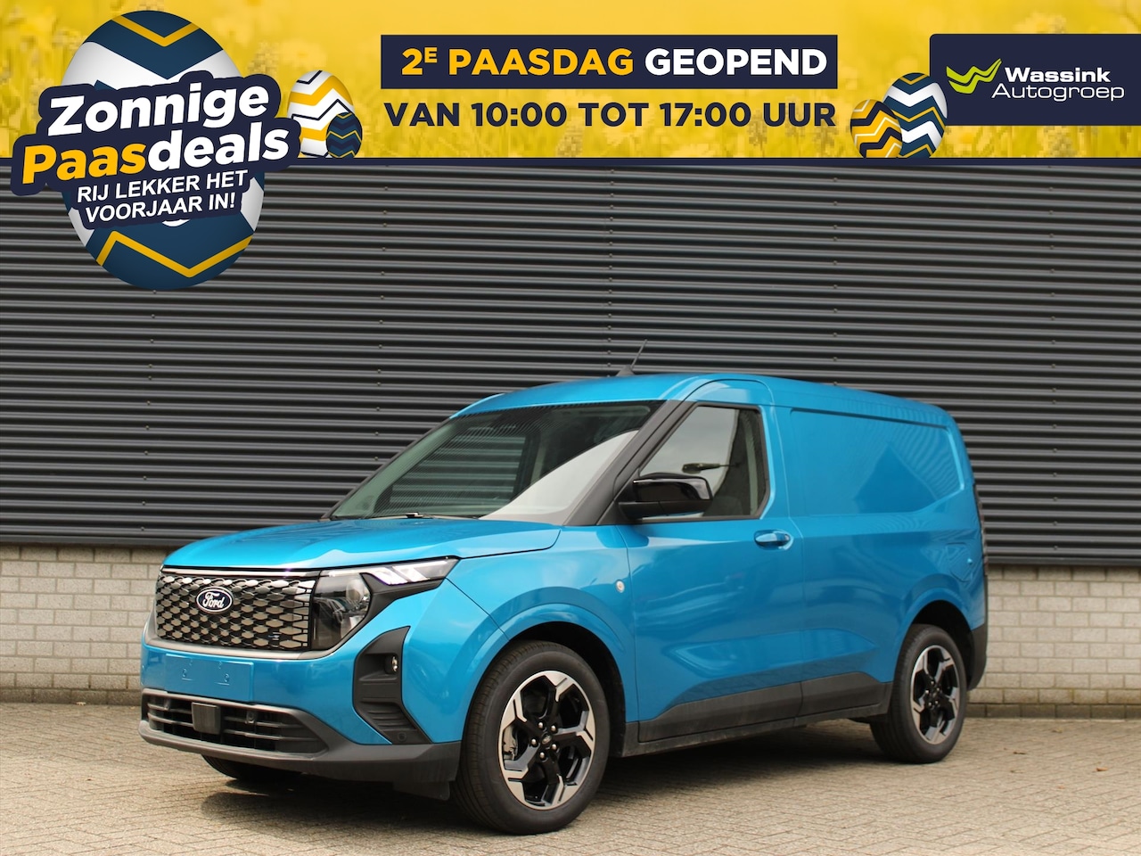 Ford Transit Courier - Limited 43,6 kWh 136pk I Navigatie I Driver Assistance Pakket I Trekhaak - AutoWereld.nl