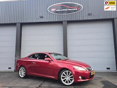 Lexus IS Cabriolet - 350C uniek met de 3.5 V6 motor, 310pk