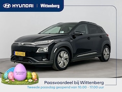 Hyundai Kona Electric - EV PREMIUM 64 kWh | SoH 96% | 3 FASE | WARMTEPOMP | LEDER | CLIMA | CRUISE ADAPTIEF | CAME