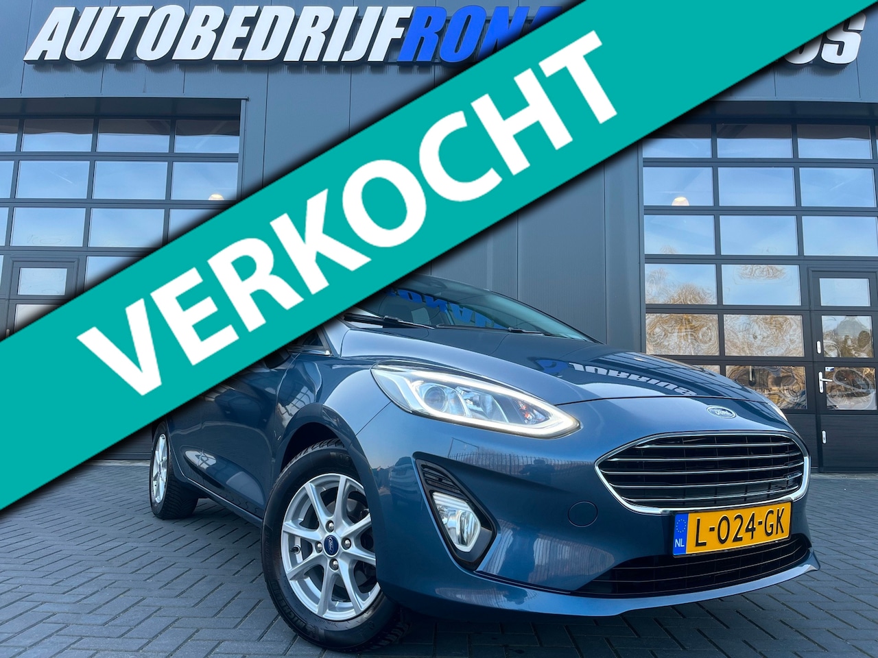 Ford Fiesta - 1.0 EcoBoost Titanium NL.Auto/Winterpack/Navigatie/Camera/Apple Carplay/Climatronic/1Ste E - AutoWereld.nl
