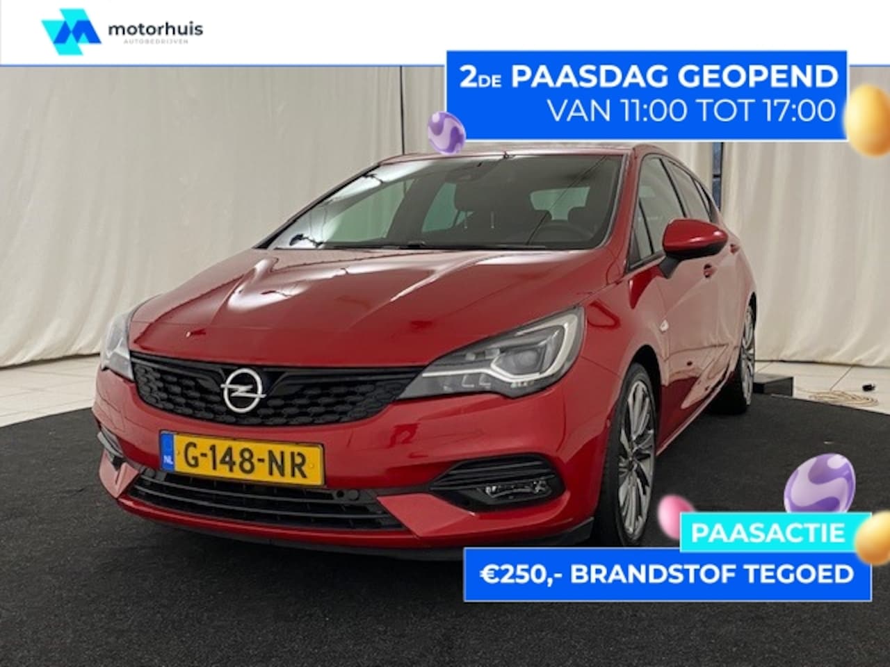 Opel Astra - 1.2 TURBO 130PK ELEGANCE NAVI LEDER BOSE 18'' NAP - AutoWereld.nl