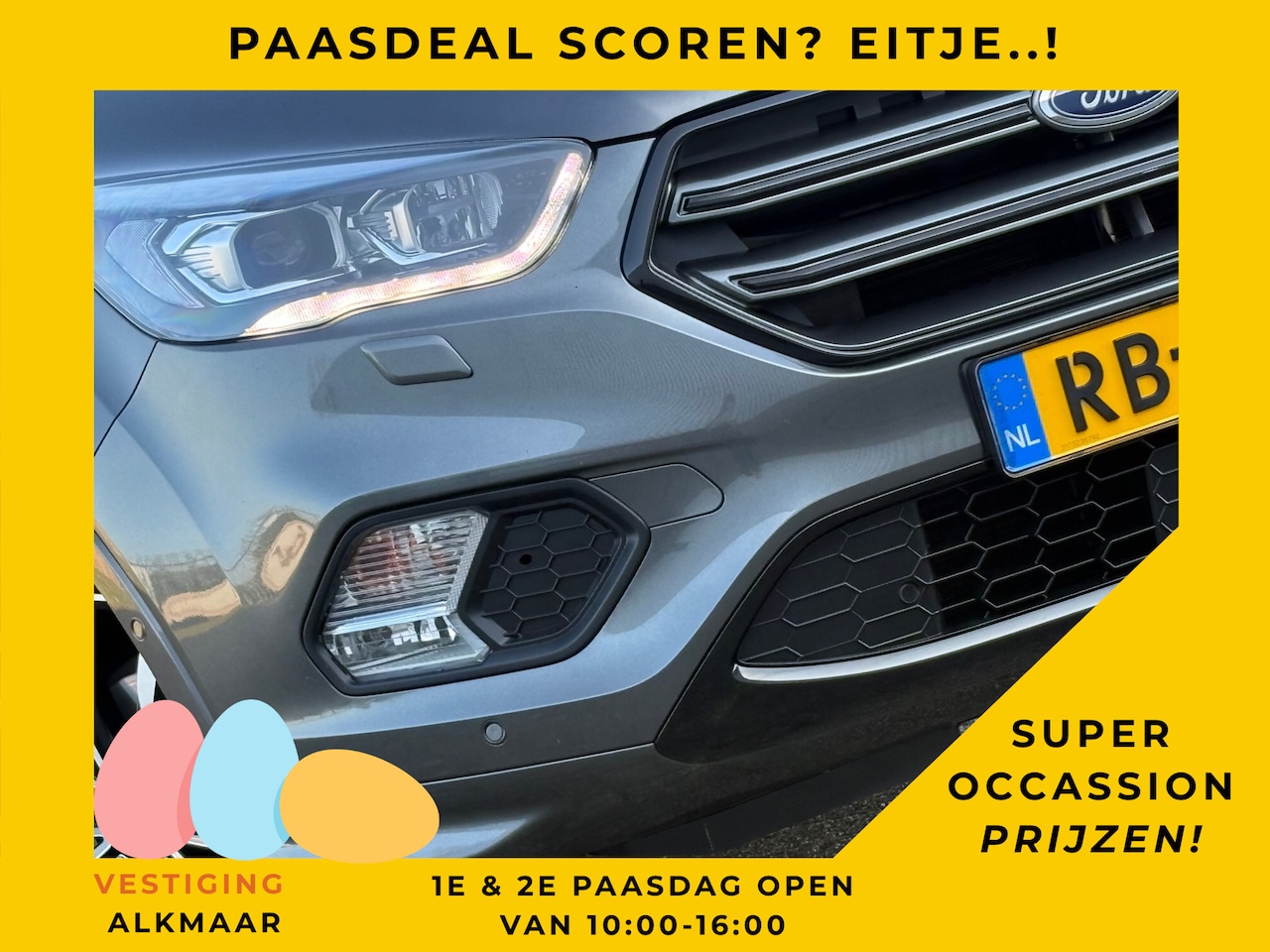 Ford Kuga - 1.5 EcoBoost 150pk ST Line - Magnetic Grey - Winterpakket/Panorama/Trekhaak - AutoWereld.nl