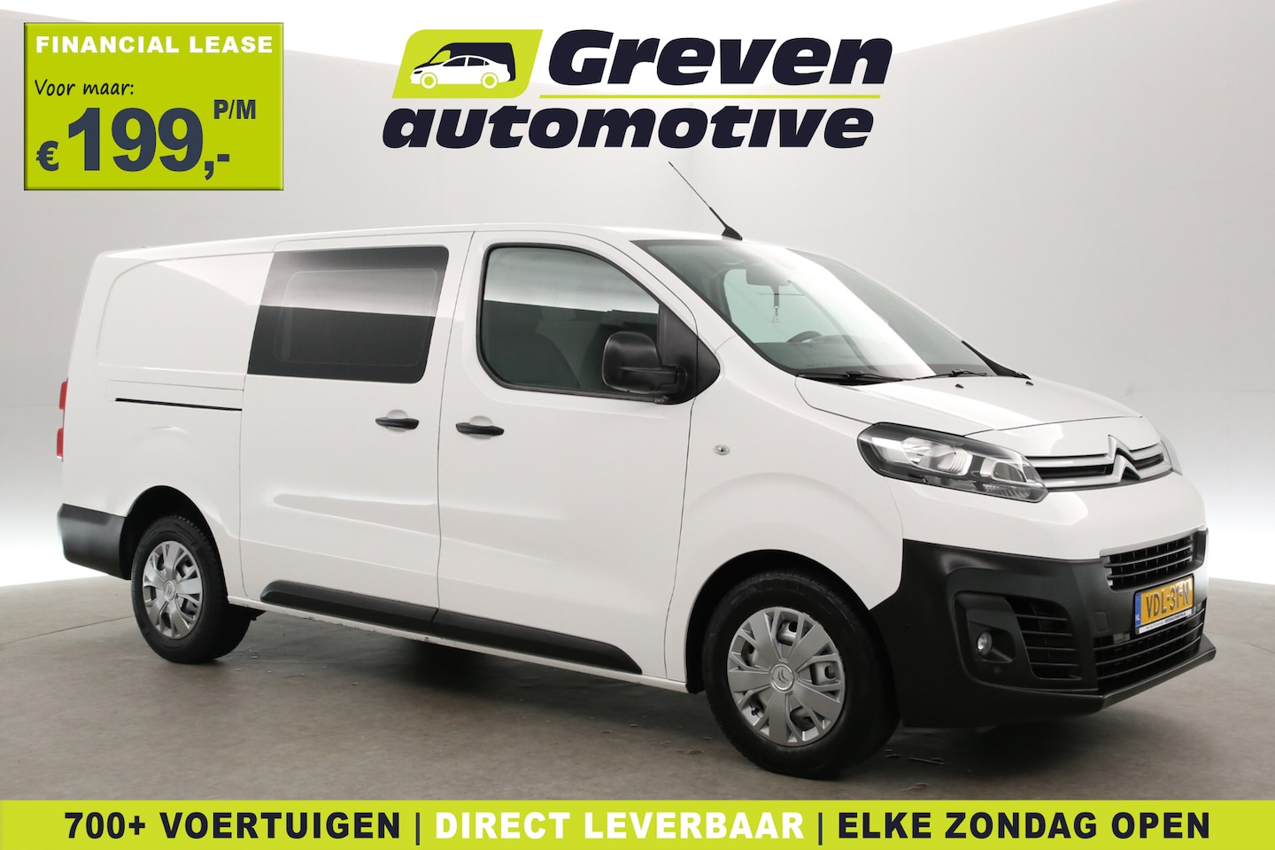 Citroën Jumpy - 2.0 BlueHDI L3H1 | Clima | Cruise | Parkeersensoren | Achterklep - AutoWereld.nl