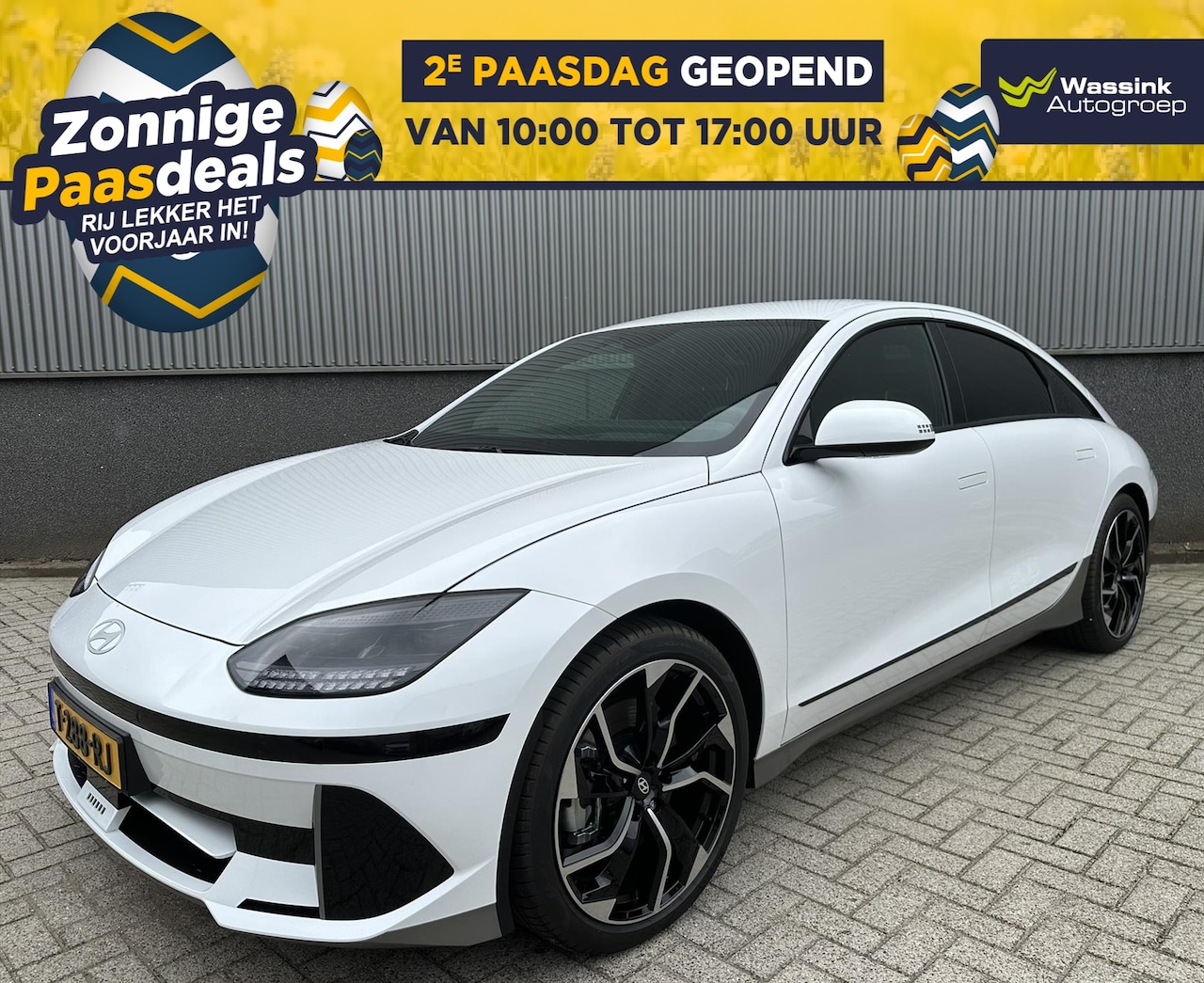 Hyundai IONIQ 6 - 77,4 kWh 229pk RWD Connect | Launch Pack | 800V ultrasnelladen | Standaard rijk uitgerust! - AutoWereld.nl