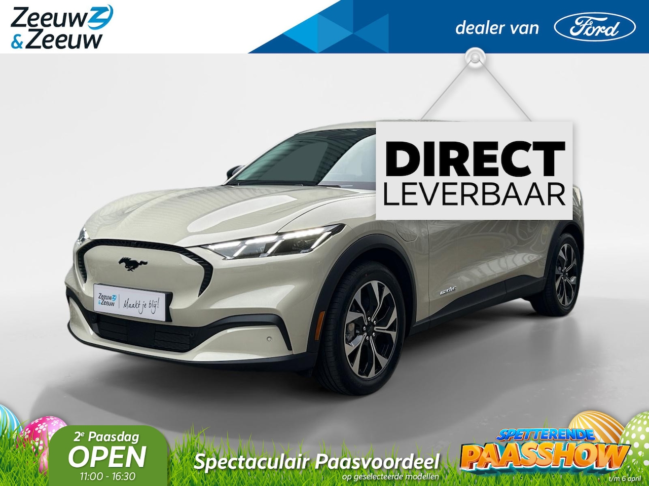 Ford Mustang Mach-E - Standard RWD 73 kWh 268pk | €2.000.- korting | 2,99% rente financial lease | 17% bijtellin - AutoWereld.nl