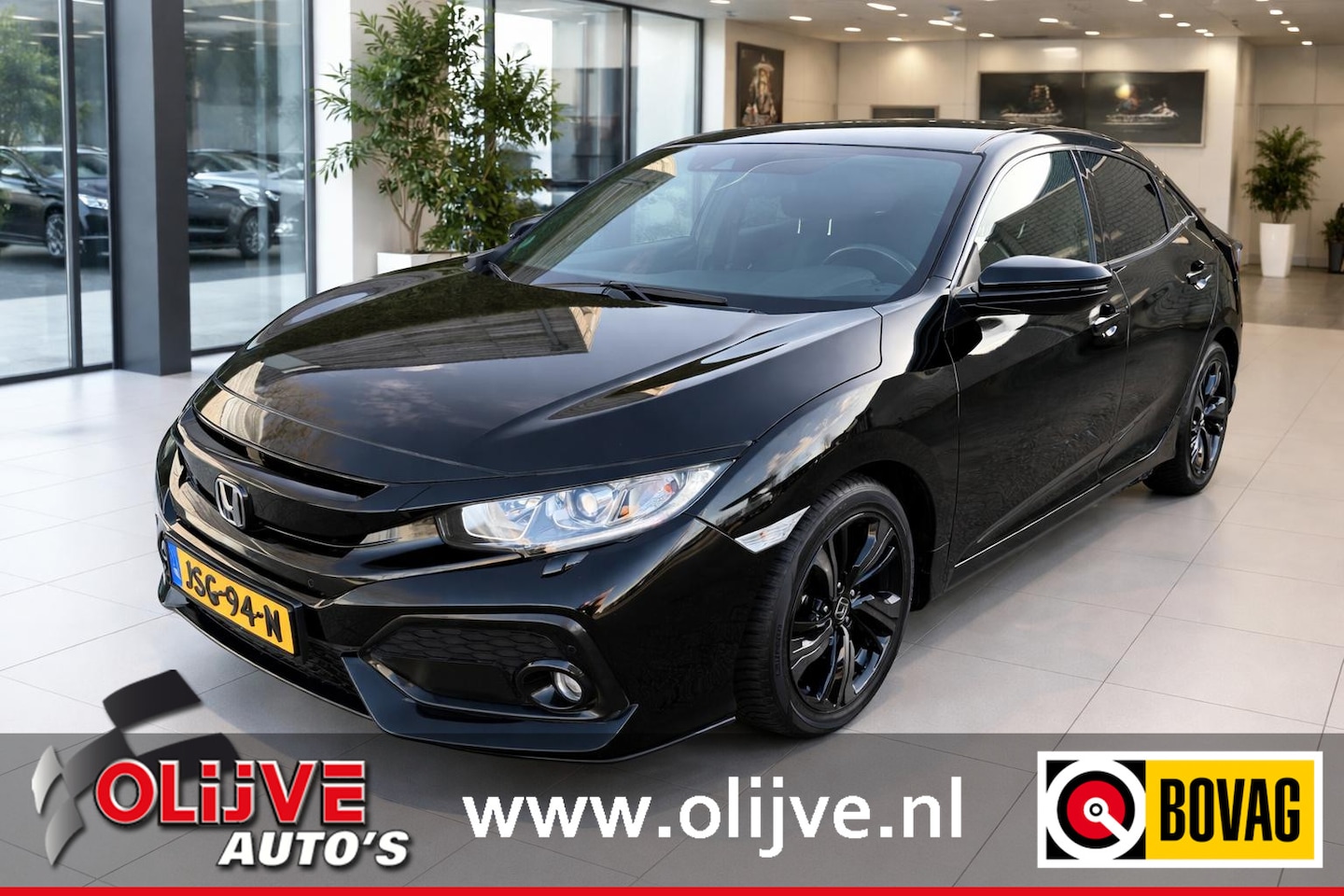 Honda Civic - 1.0 i-VTEC Elegance*Navi*ECC*PDC*Carplay*Camera - AutoWereld.nl