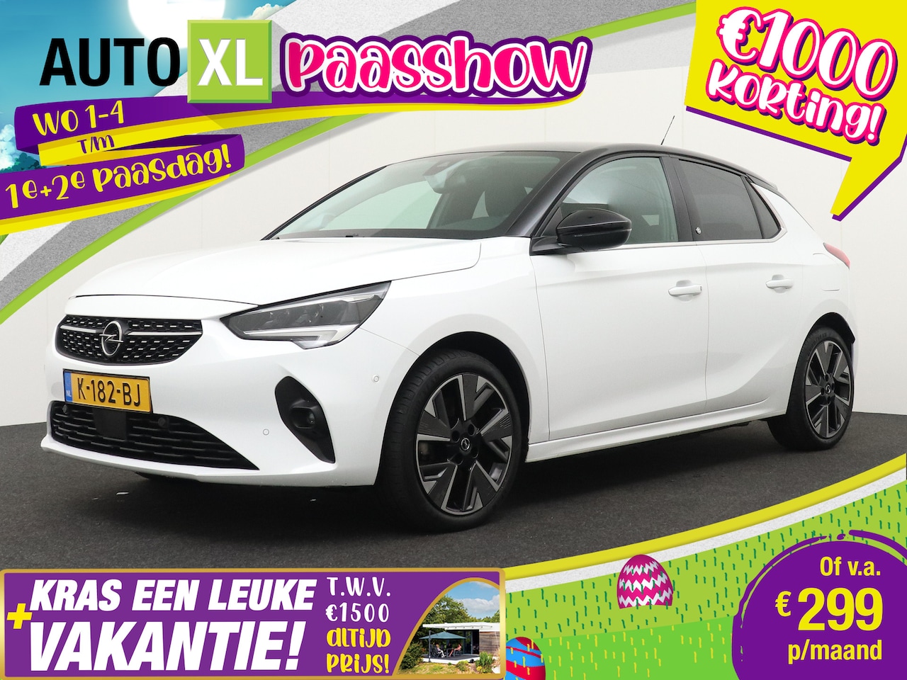 Opel Corsa-e - Elegance 50 kWh Camera Half-Leder 17'LMV x - AutoWereld.nl