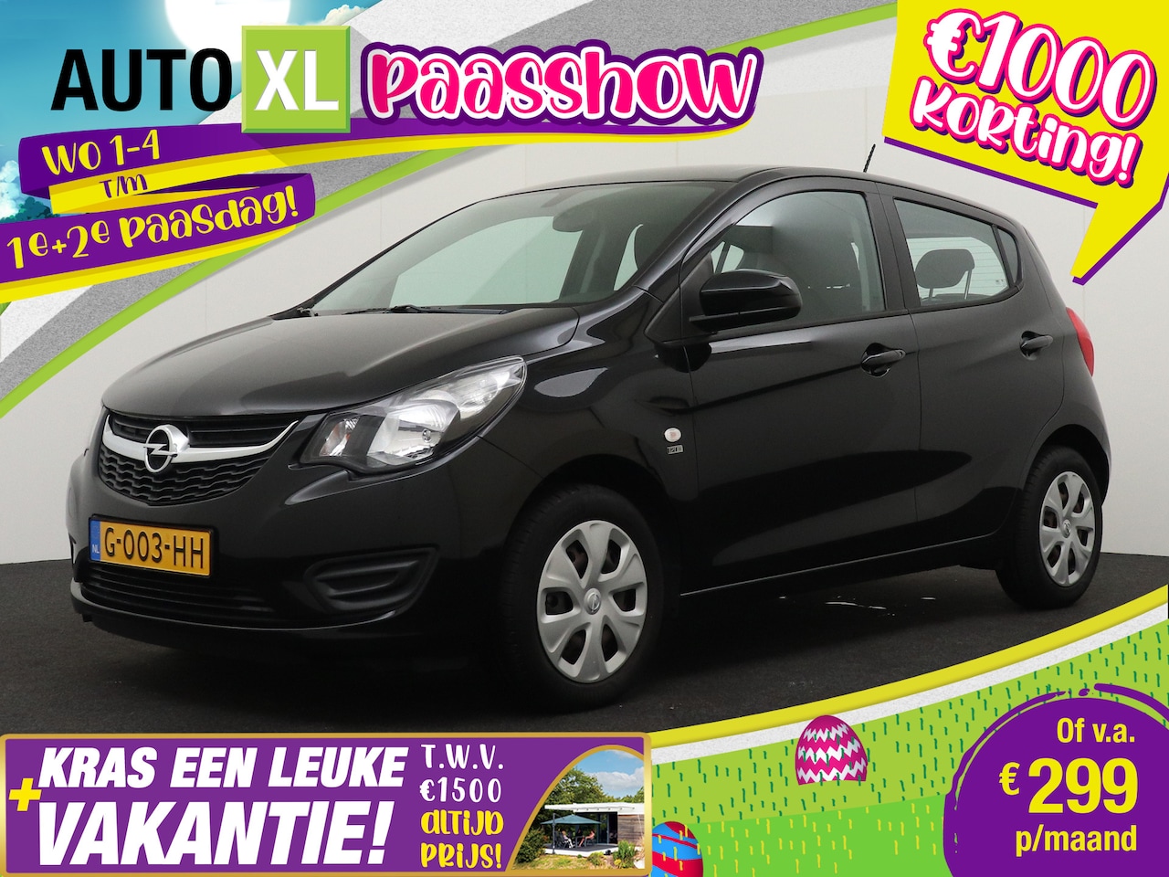 Opel Karl - 1.0 120 Jaar Edition Airco Bluetooth Cruise - AutoWereld.nl