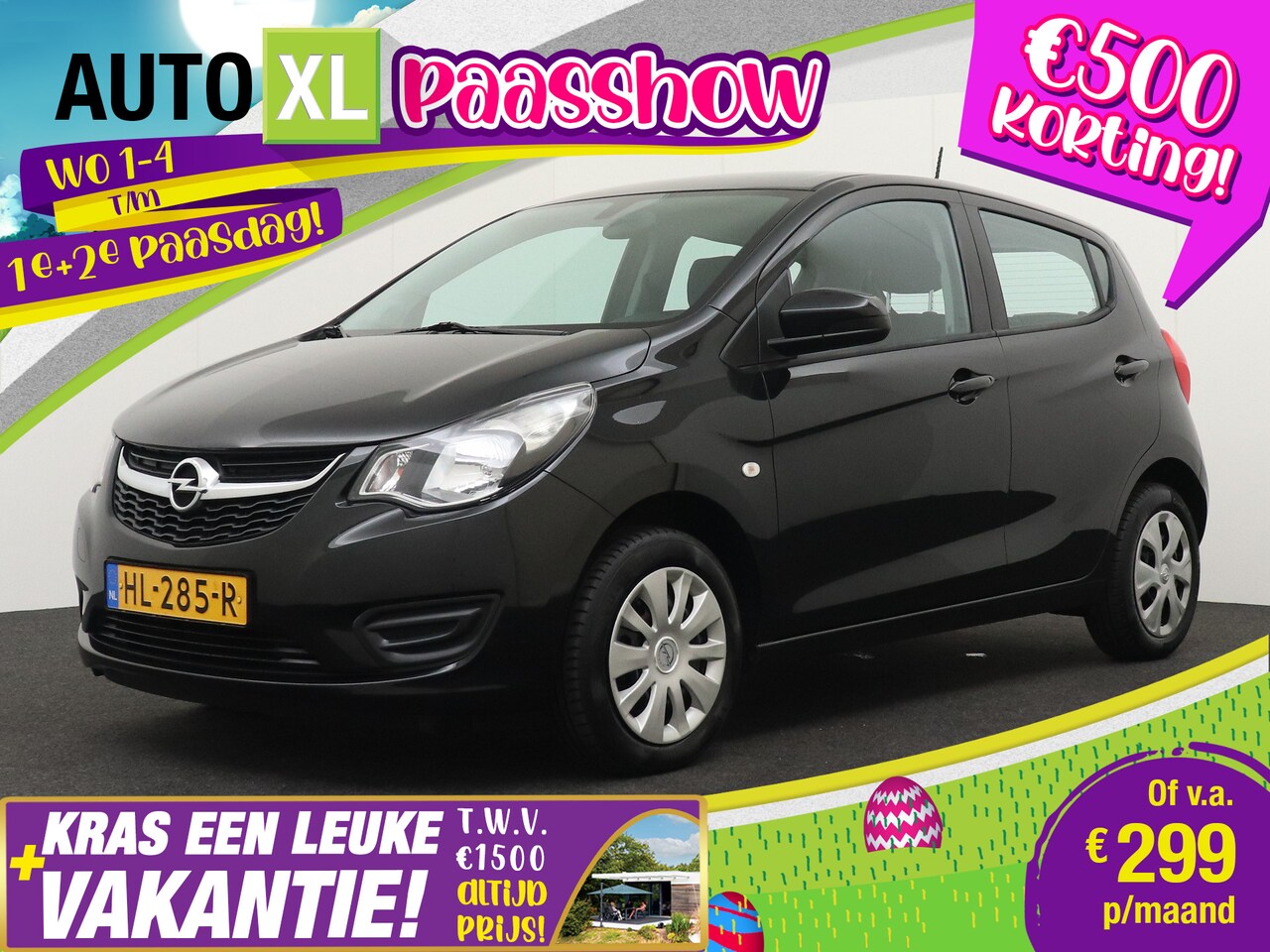 Opel Karl - 1.0 75 PK ecoFLEX Edition Cruise Control Airco - AutoWereld.nl