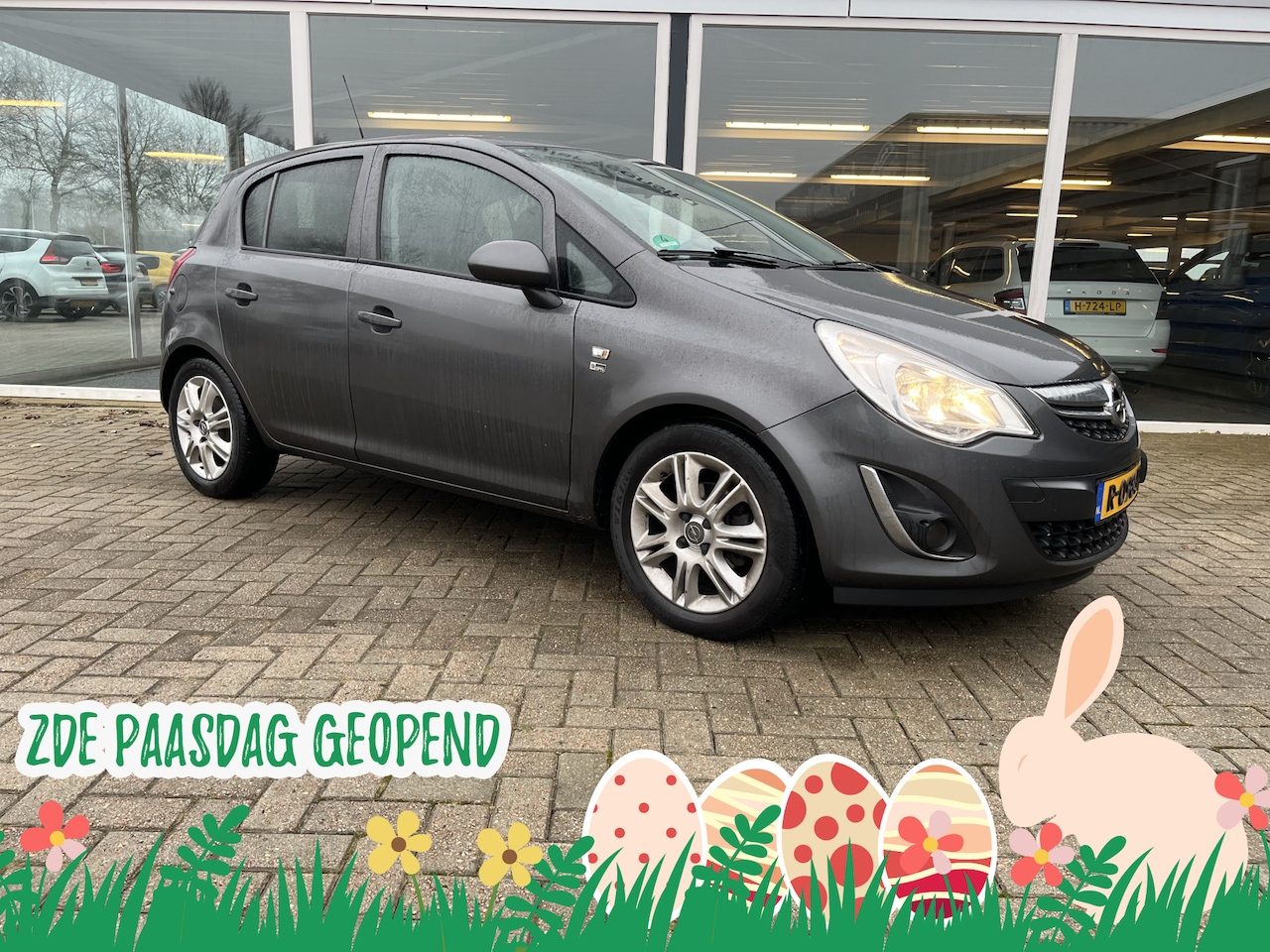 Opel Corsa - 1.4-16V Fietsendrager / Lmv /Cruise / Nav / Stoel+stuur verwarming / Airco - AutoWereld.nl