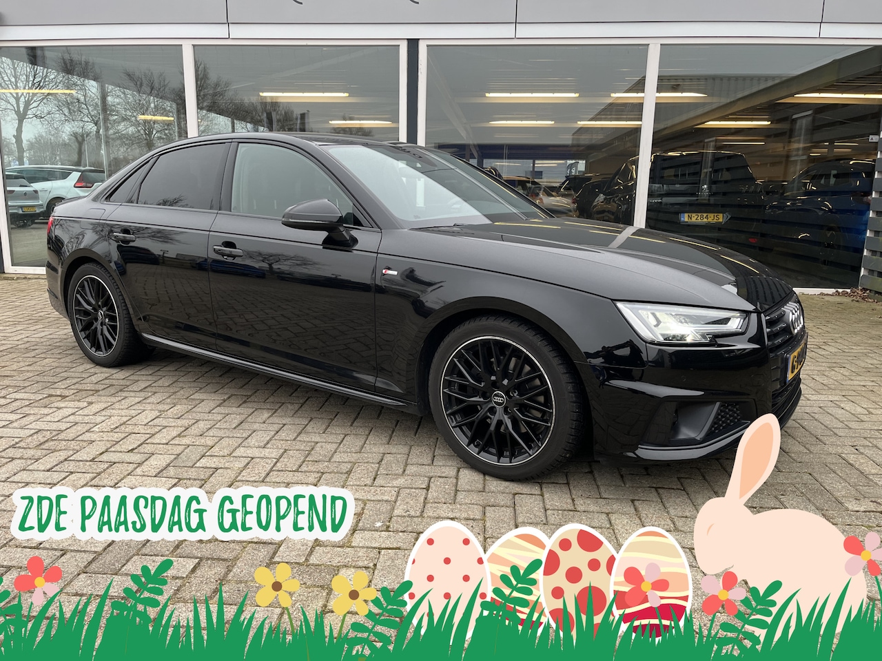 Audi A4 Limousine - 35 TFSI Sport S line black edition vol Leer / Led / Clima / Carplay / ambiance - AutoWereld.nl