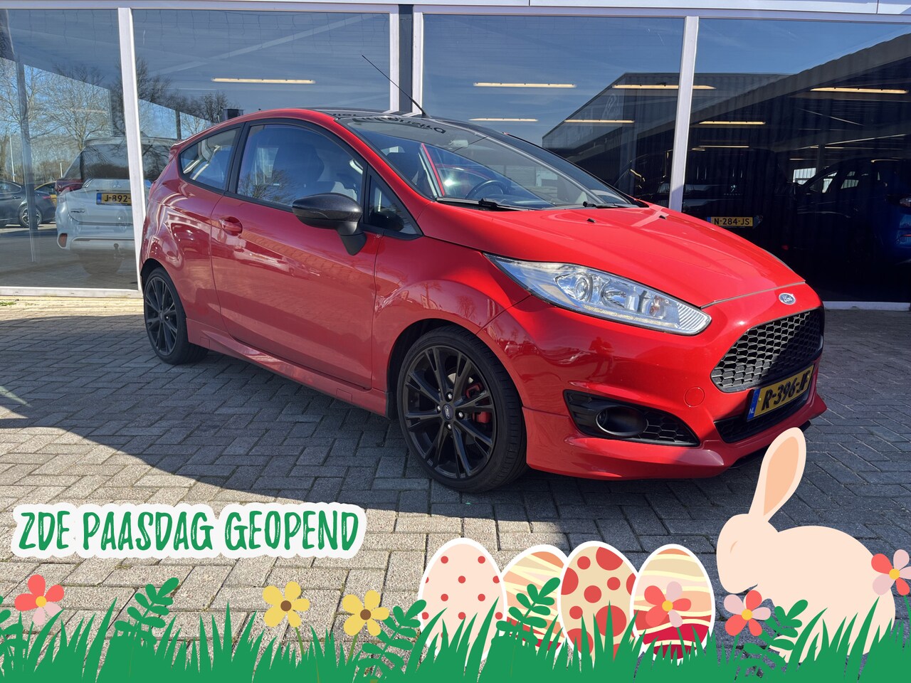 Ford Fiesta - 1.0 EcoBoost Red Edition / Led / Cruise / Clima / Stoelverwarming / Lmv - AutoWereld.nl