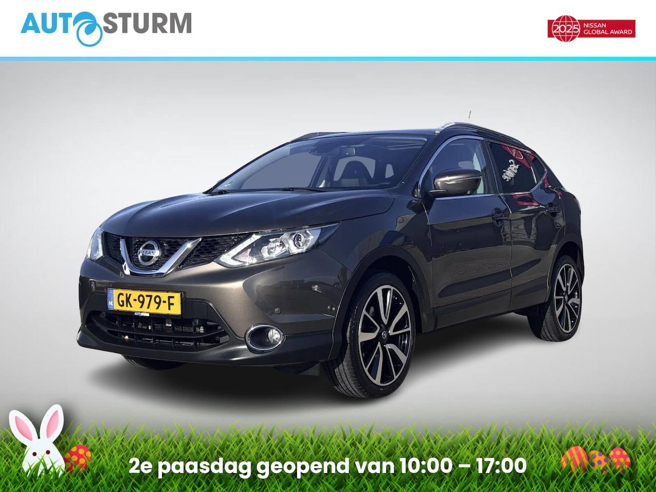 Nissan Qashqai - 1.2 Tekna Automaat incl. Trekhaak! - AutoWereld.nl