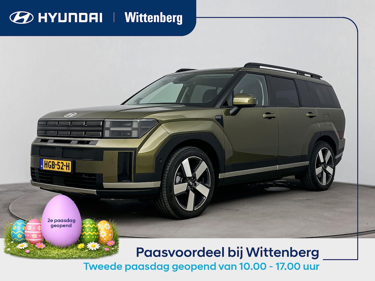 Hyundai Santa Fe - 1.6 T-GDI HEV Premium Sky 7persoons | Leer | 360 Camera | Stoel + stuurverwarming | Memory - AutoWereld.nl