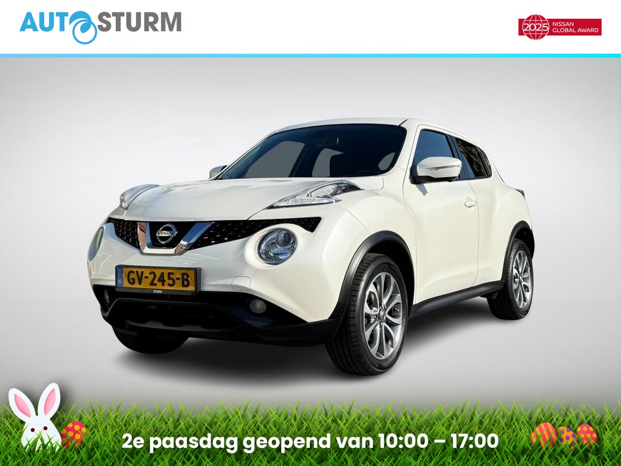 Nissan Juke - 1.2 DIG-T S/S Connect Edition | Trekhaak | Navigatie | 360° Camera | Keyless Entry | Cruis - AutoWereld.nl
