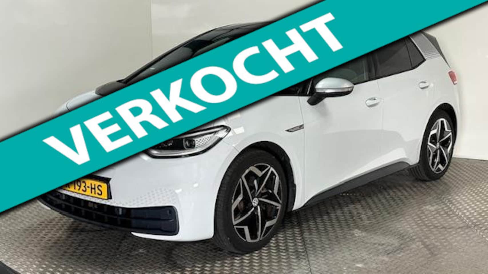 Volkswagen ID.3 - First Plus 58 kWh parkeersensoren stoelverwarming camera navigatie led - AutoWereld.nl