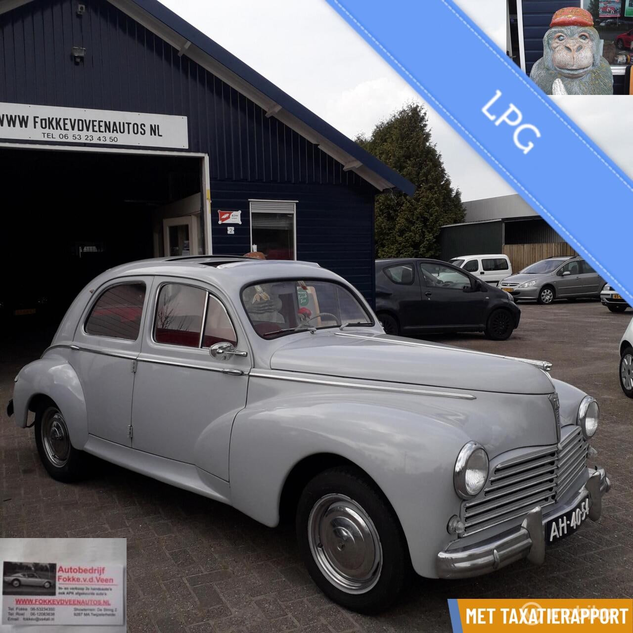 Peugeot 203 - 203C 203 met taxatierapport van 15000 euro - AutoWereld.nl