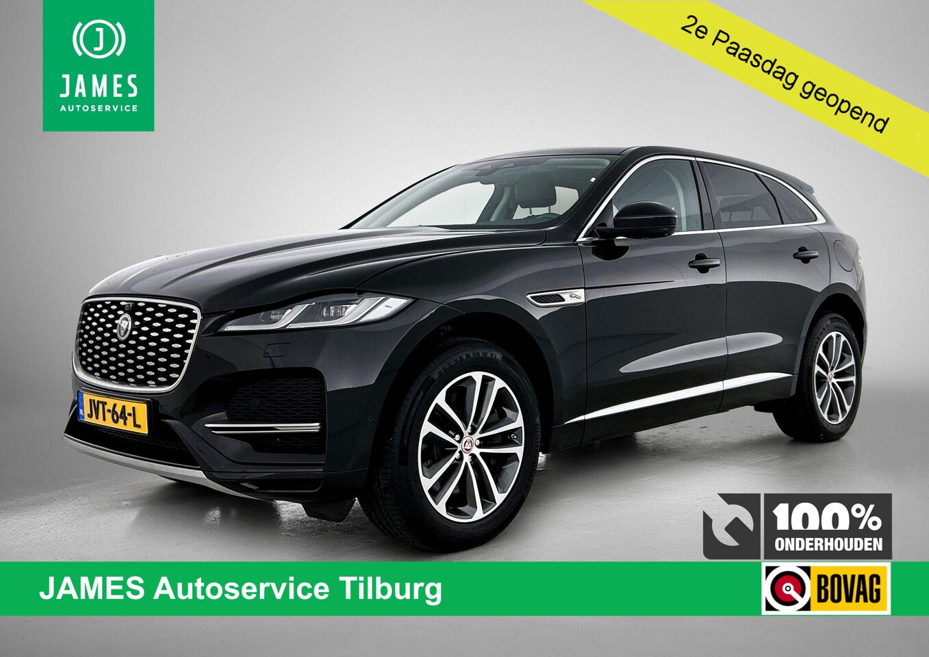 Jaguar F-Pace - 2.0 P400e PHEV AWD 405PK 360° CAMERA | LEER | TREKHAAK - AutoWereld.nl