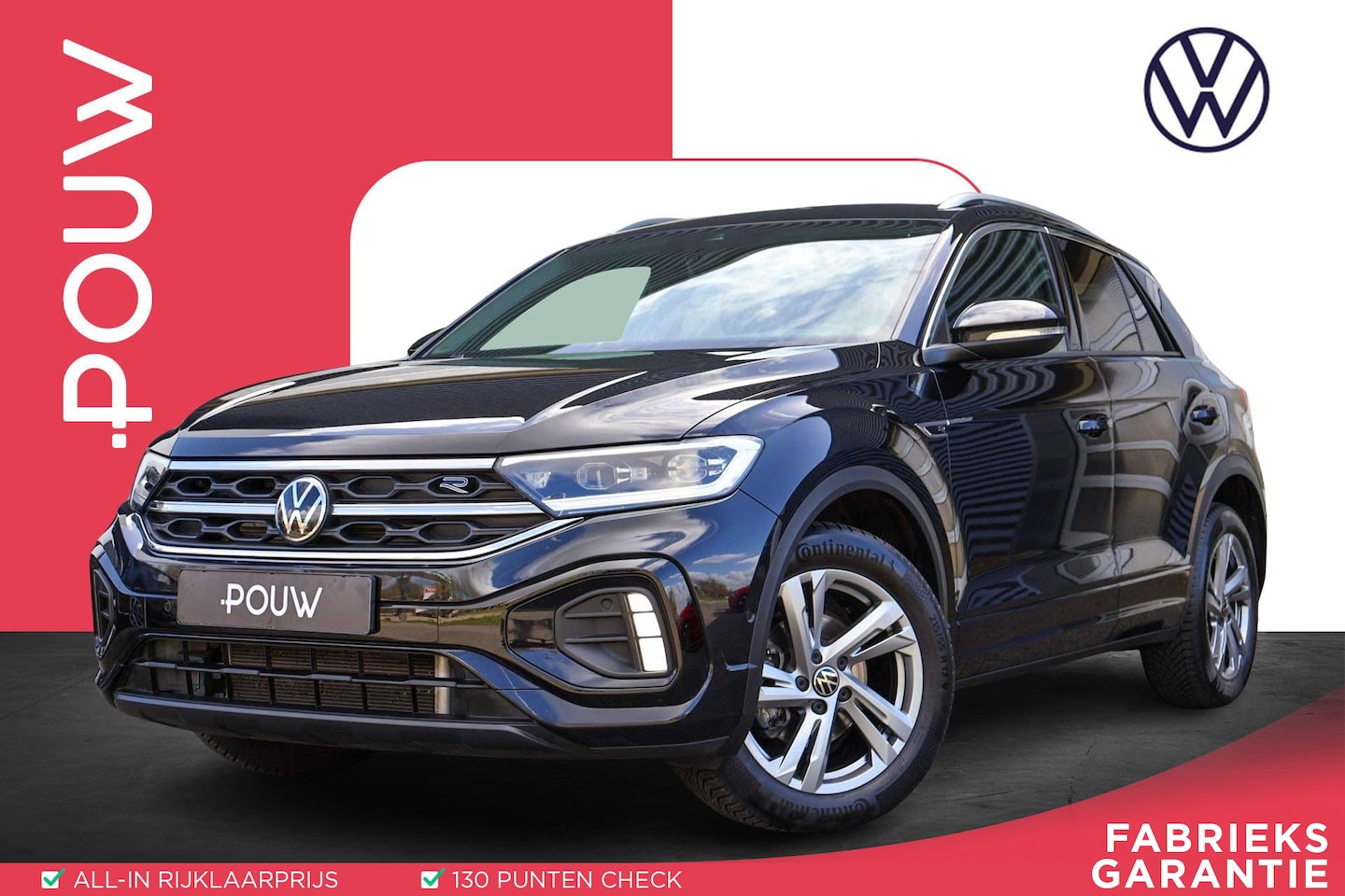 Volkswagen T-Roc - 1.5 TSI 150pk DSG R-Line | Ergo-Sport Stoelen | Trekhaak Afneembaar | Allseason Banden - AutoWereld.nl