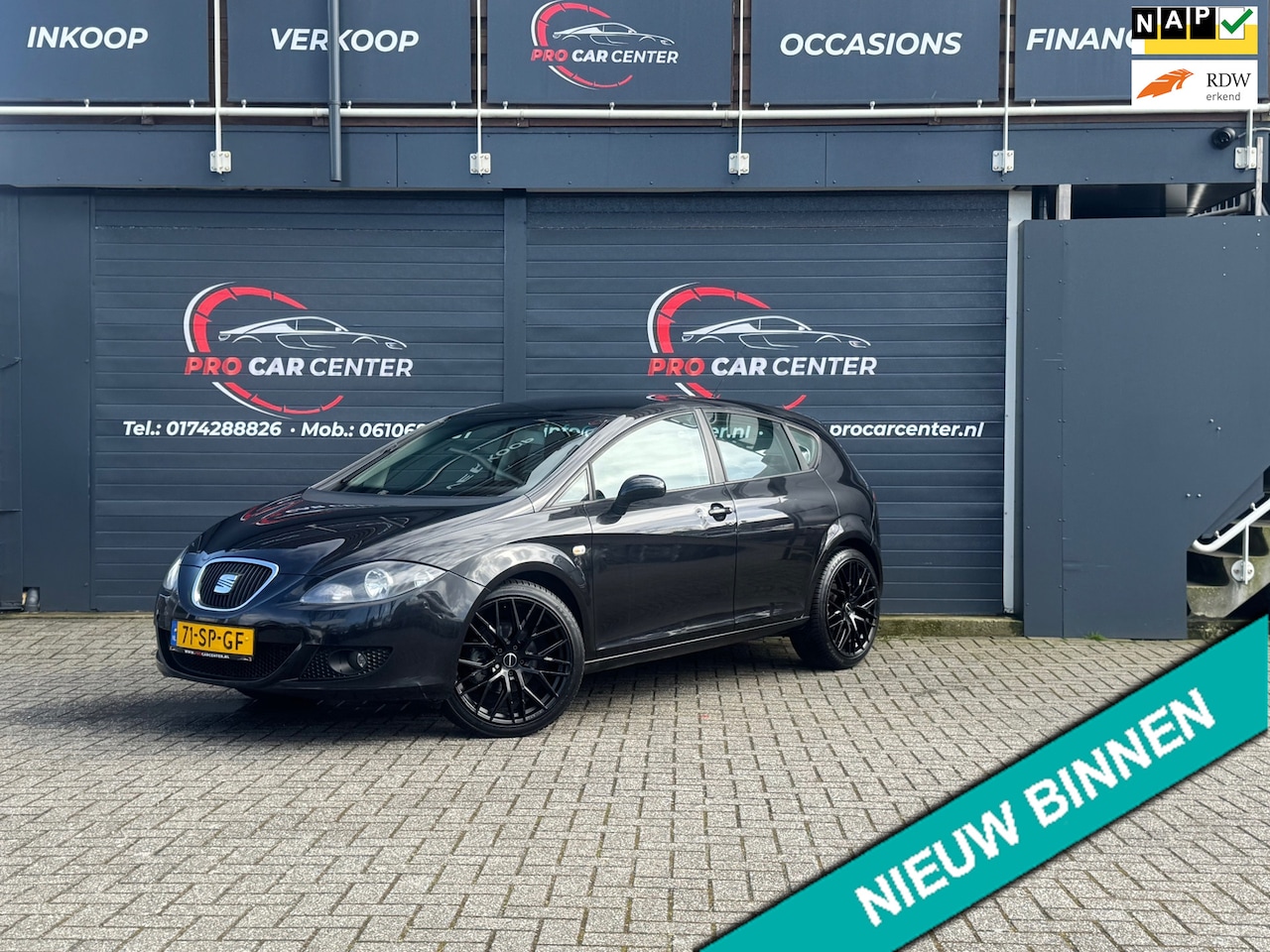 SEAT Leon - 2.0 FSI Stylance CLIMATE|CRUISE|CARPLAY|EL.RAMEN|NAP|APK|LMV - AutoWereld.nl