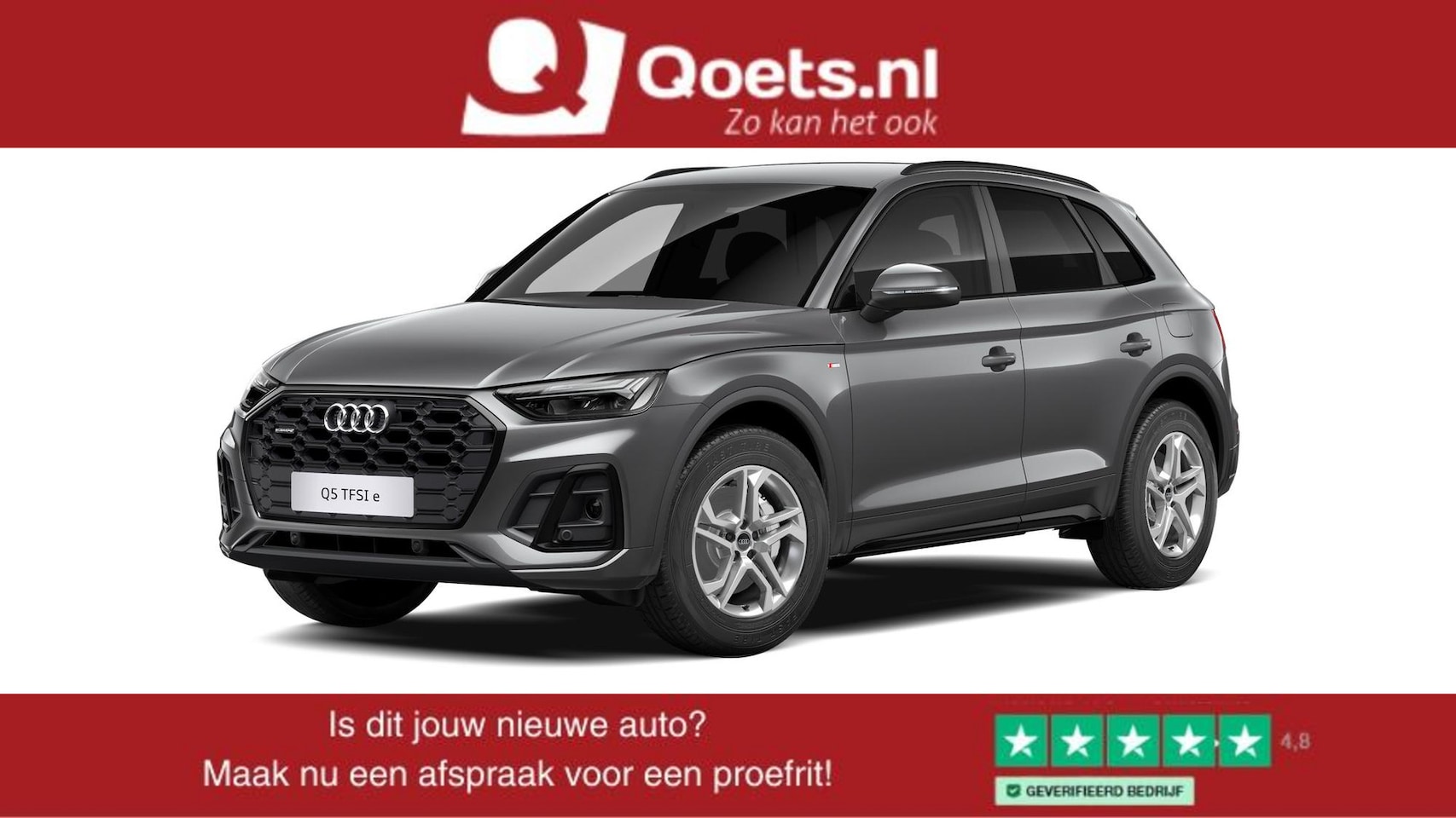 Audi Q5 - 55 TFSI e quattro Competition Optiekpakket zwart - Zonwering - Comfort interieurvoorverwar - AutoWereld.nl